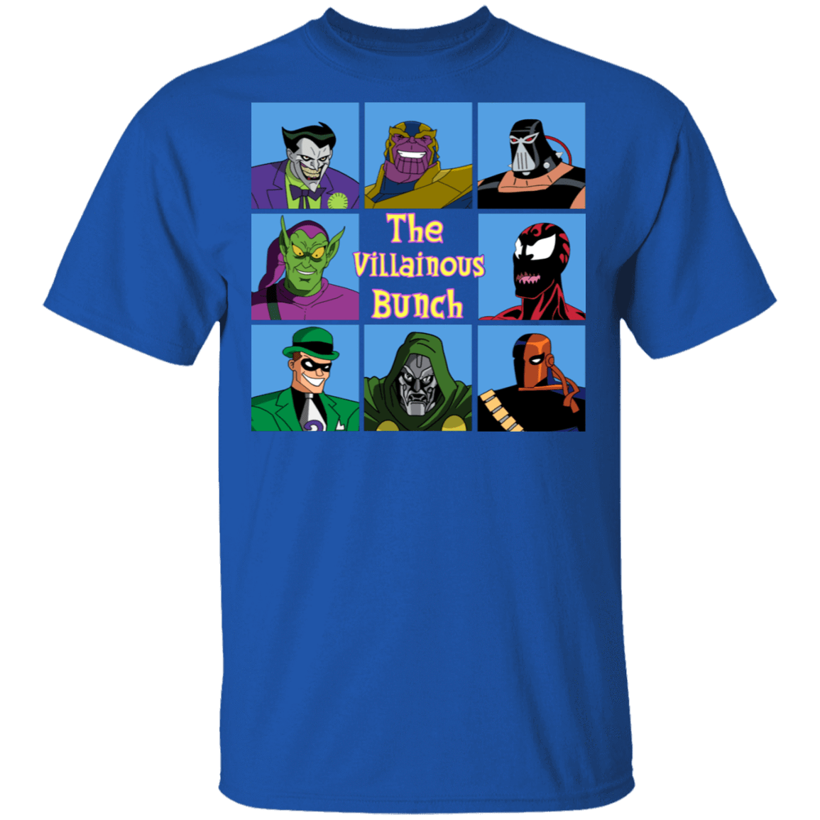 T-Shirts Royal / S The Villainous Bunch T-Shirt