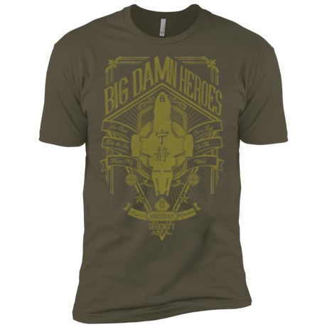 T-Shirts Military Green / X-Small The Vintage Series - Big Damn Heroes Men's Premium T-Shirt