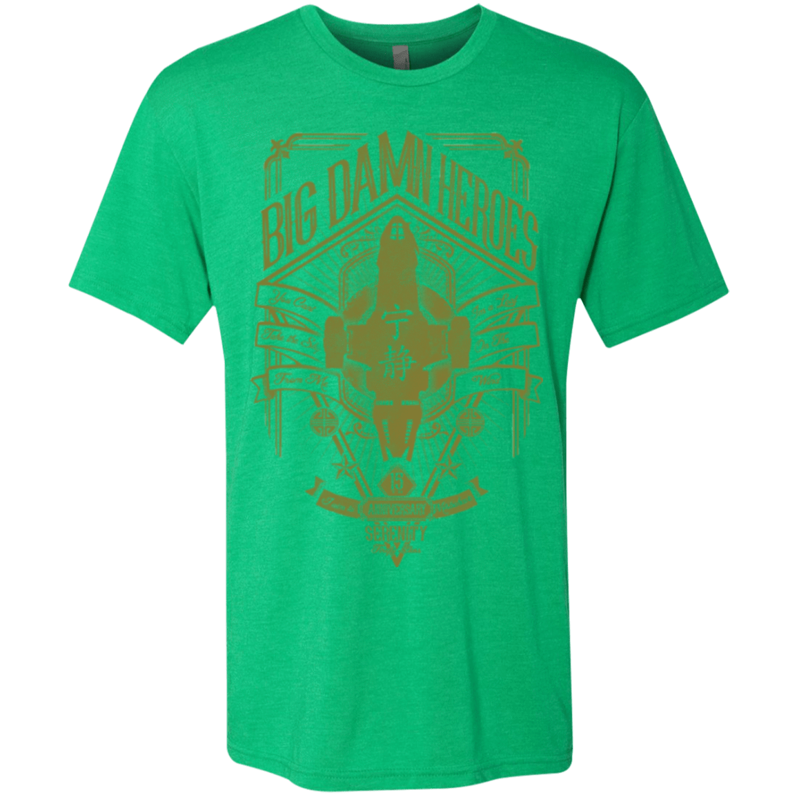 T-Shirts Envy / Small The Vintage Series - Big Damn Heroes Men's Triblend T-Shirt
