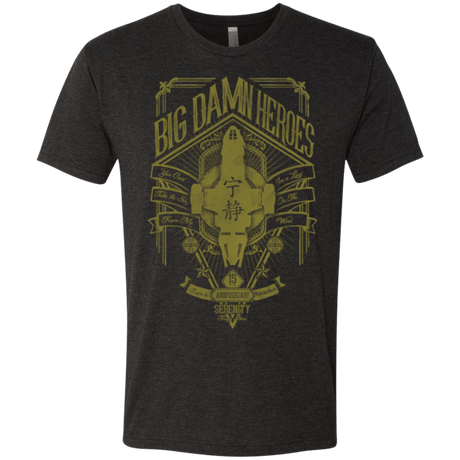 T-Shirts Vintage Black / Small The Vintage Series - Big Damn Heroes Men's Triblend T-Shirt