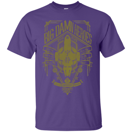 T-Shirts Purple / Small The Vintage Series - Big Damn Heroes T-Shirt