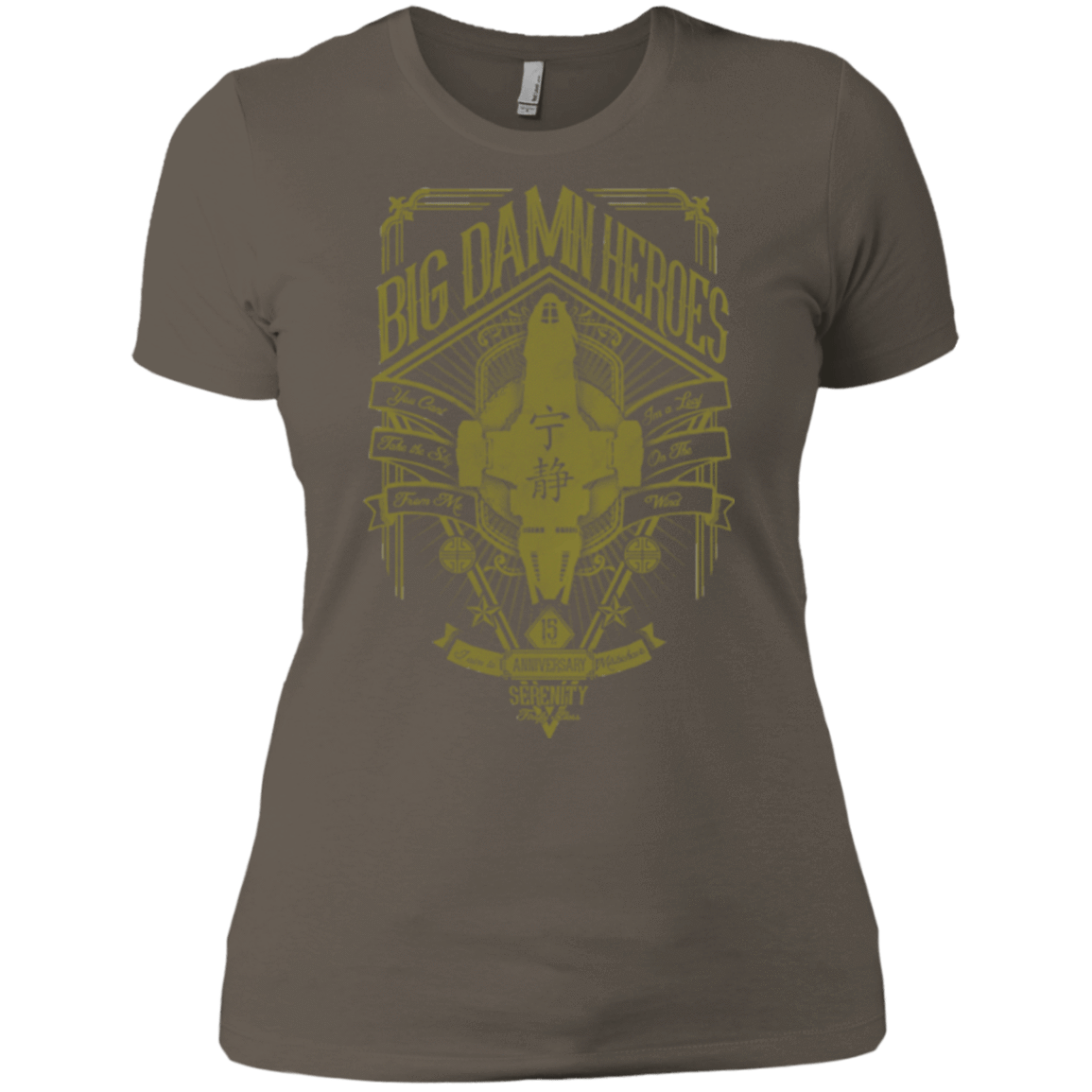 T-Shirts Warm Grey / X-Small The Vintage Series - Big Damn Heroes Women's Premium T-Shirt