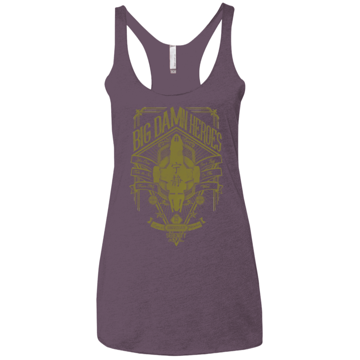 T-Shirts Vintage Purple / X-Small The Vintage Series - Big Damn Heroes Women's Triblend Racerback Tank