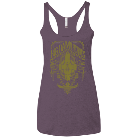 T-Shirts Vintage Purple / X-Small The Vintage Series - Big Damn Heroes Women's Triblend Racerback Tank