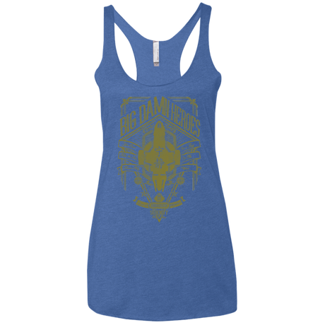 T-Shirts Vintage Royal / X-Small The Vintage Series - Big Damn Heroes Women's Triblend Racerback Tank