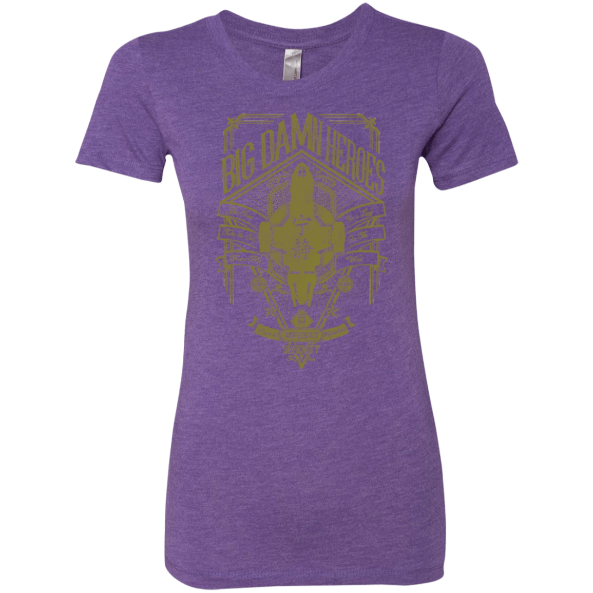 T-Shirts Purple Rush / Small The Vintage Series - Big Damn Heroes Women's Triblend T-Shirt
