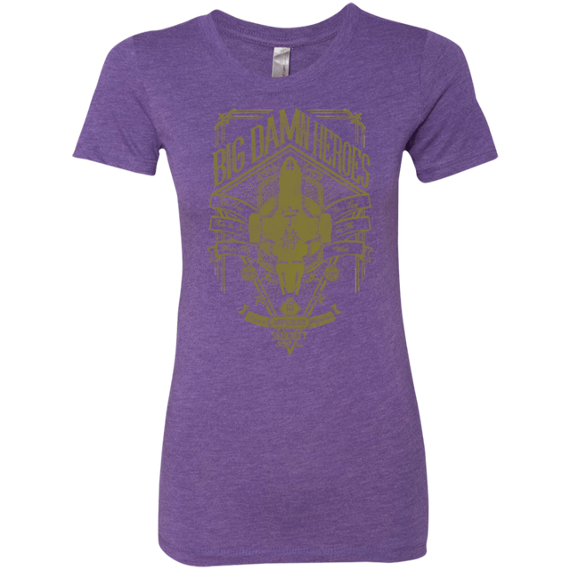 T-Shirts Purple Rush / Small The Vintage Series - Big Damn Heroes Women's Triblend T-Shirt