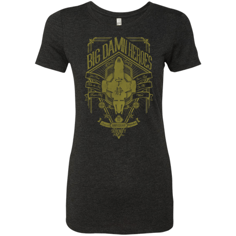 T-Shirts Vintage Black / Small The Vintage Series - Big Damn Heroes Women's Triblend T-Shirt
