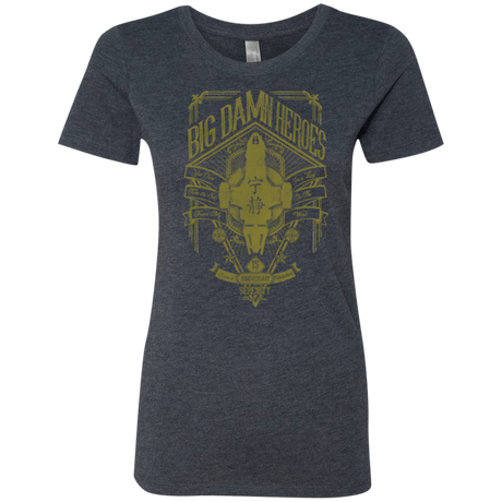 T-Shirts Vintage Navy / Small The Vintage Series - Big Damn Heroes Women's Triblend T-Shirt
