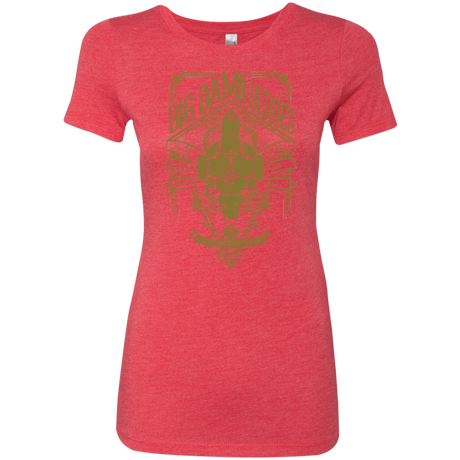 T-Shirts Vintage Red / Small The Vintage Series - Big Damn Heroes Women's Triblend T-Shirt