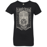 T-Shirts Black / YXS The Vintage Series - It's Bigger on The Inside Girls Premium T-Shirt