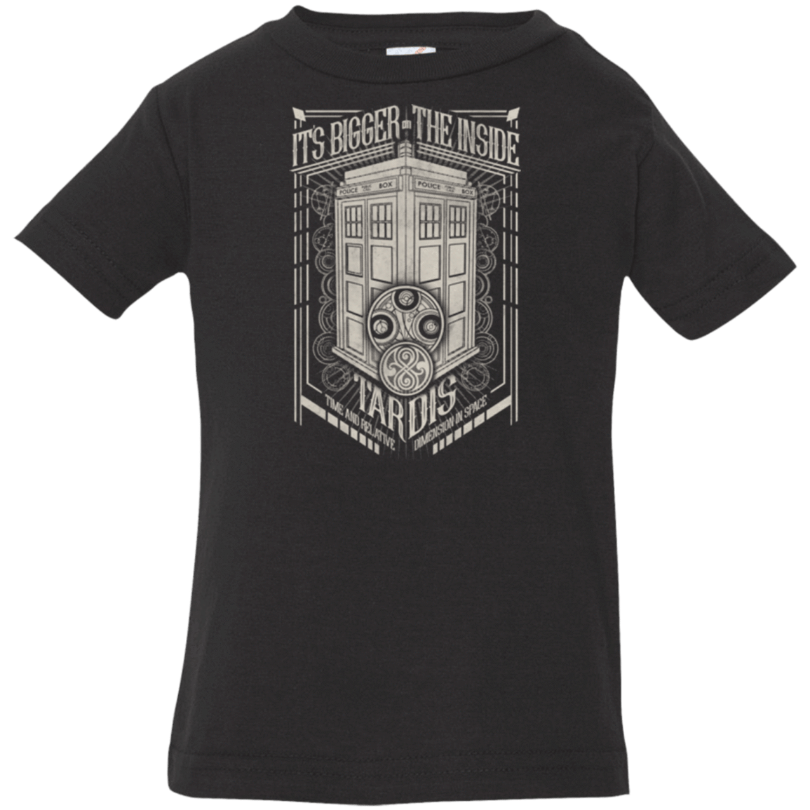 T-Shirts Black / 6 Months The Vintage Series - It's Bigger on The Inside Infant Premium T-Shirt