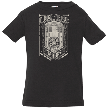 T-Shirts Black / 6 Months The Vintage Series - It's Bigger on The Inside Infant Premium T-Shirt