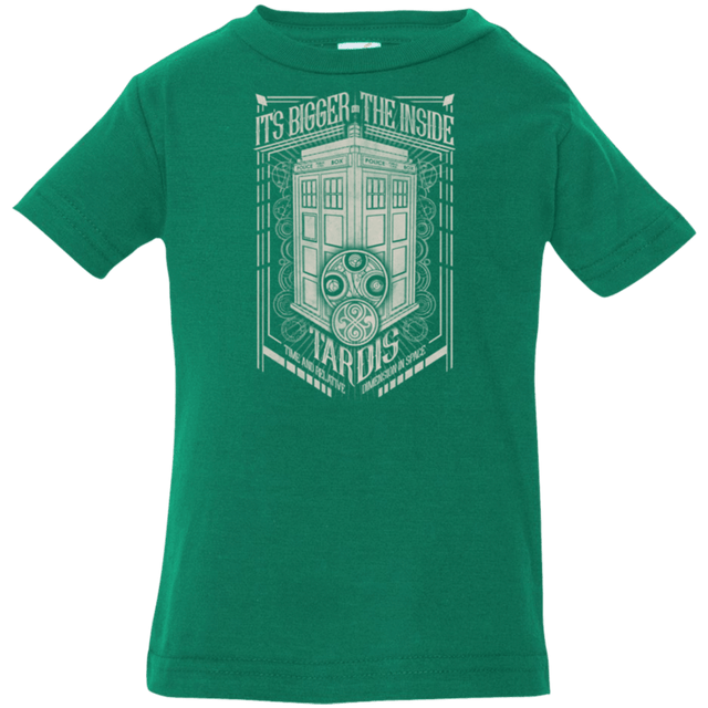 T-Shirts Kelly / 6 Months The Vintage Series - It's Bigger on The Inside Infant Premium T-Shirt