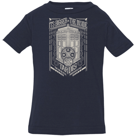 T-Shirts Navy / 6 Months The Vintage Series - It's Bigger on The Inside Infant Premium T-Shirt