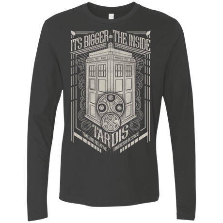 T-Shirts Heavy Metal / Small The Vintage Series - It's Bigger on The Inside Men's Premium Long Sleeve