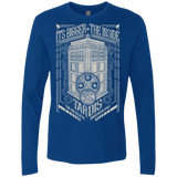 T-Shirts Royal / Small The Vintage Series - It's Bigger on The Inside Men's Premium Long Sleeve
