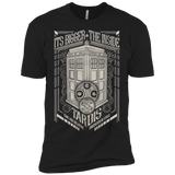 T-Shirts Black / X-Small The Vintage Series - It's Bigger on The Inside Men's Premium T-Shirt