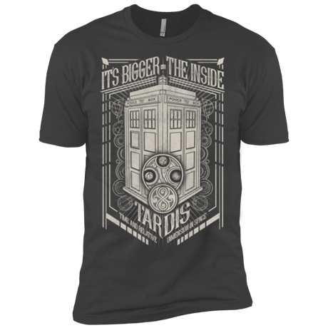 T-Shirts Heavy Metal / X-Small The Vintage Series - It's Bigger on The Inside Men's Premium T-Shirt