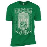 T-Shirts Kelly Green / X-Small The Vintage Series - It's Bigger on The Inside Men's Premium T-Shirt
