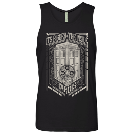 T-Shirts Black / Small The Vintage Series - It's Bigger on The Inside Men's Premium Tank Top