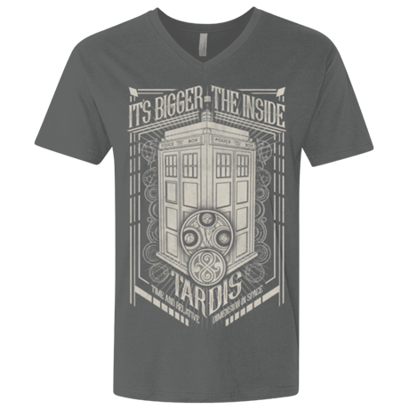 T-Shirts Heavy Metal / X-Small The Vintage Series - It's Bigger on The Inside Men's Premium V-Neck