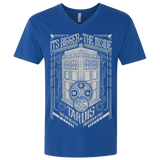 T-Shirts Royal / X-Small The Vintage Series - It's Bigger on The Inside Men's Premium V-Neck