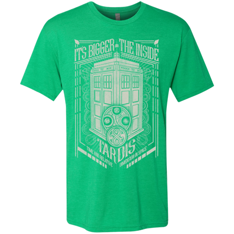 T-Shirts Envy / Small The Vintage Series - It's Bigger on The Inside Men's Triblend T-Shirt