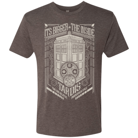T-Shirts Macchiato / Small The Vintage Series - It's Bigger on The Inside Men's Triblend T-Shirt