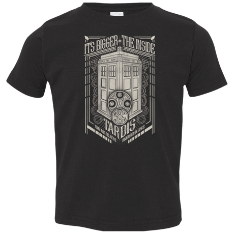 T-Shirts Black / 2T The Vintage Series - It's Bigger on The Inside Toddler Premium T-Shirt