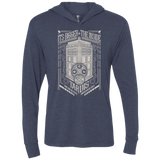 T-Shirts Vintage Navy / X-Small The Vintage Series - It's Bigger on The Inside Triblend Long Sleeve Hoodie Tee