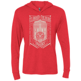 T-Shirts Vintage Red / X-Small The Vintage Series - It's Bigger on The Inside Triblend Long Sleeve Hoodie Tee