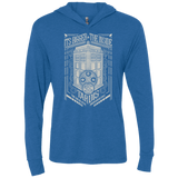 T-Shirts Vintage Royal / X-Small The Vintage Series - It's Bigger on The Inside Triblend Long Sleeve Hoodie Tee