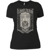 T-Shirts Black / X-Small The Vintage Series - It's Bigger on The Inside Women's Premium T-Shirt