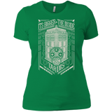 T-Shirts Kelly Green / X-Small The Vintage Series - It's Bigger on The Inside Women's Premium T-Shirt