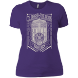 T-Shirts Purple / X-Small The Vintage Series - It's Bigger on The Inside Women's Premium T-Shirt