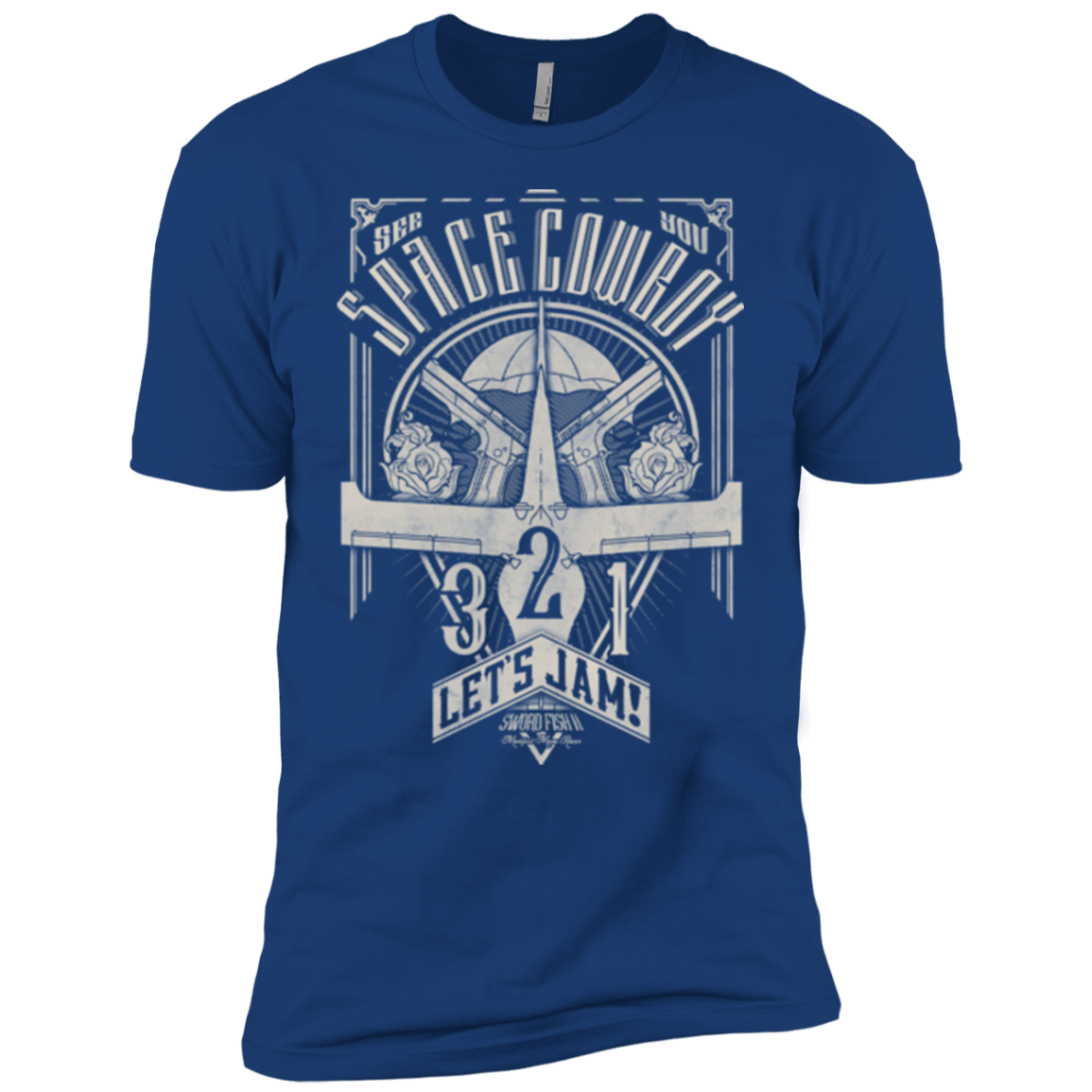 T-Shirts Royal / YXS The Vintage Series - Space Cowboy Boys Premium T-Shirt