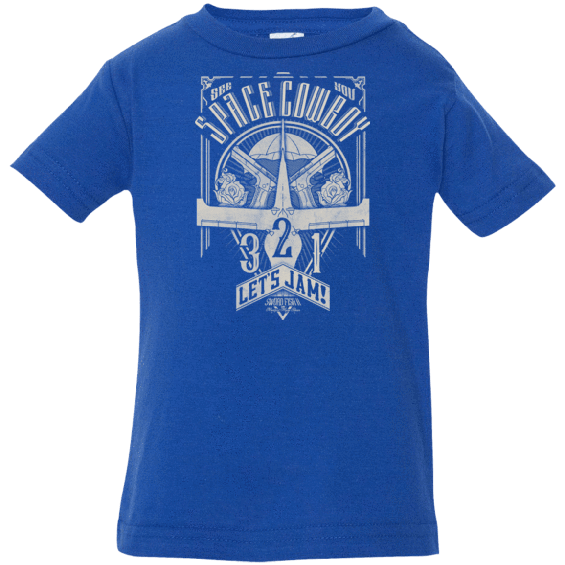 T-Shirts Royal / 6 Months The Vintage Series - Space Cowboy Infant Premium T-Shirt