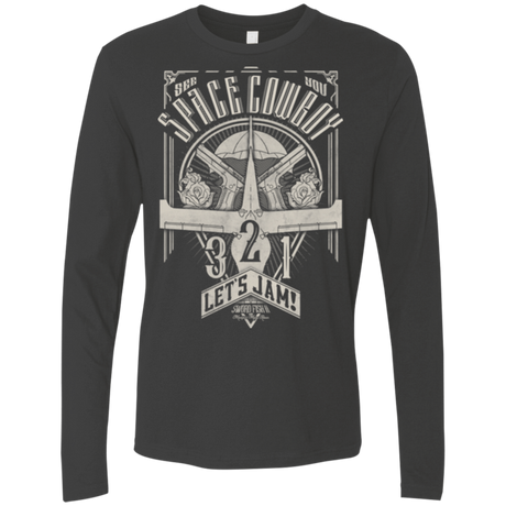 T-Shirts Heavy Metal / Small The Vintage Series - Space Cowboy Men's Premium Long Sleeve