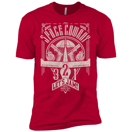 T-Shirts Red / X-Small The Vintage Series - Space Cowboy Men's Premium T-Shirt