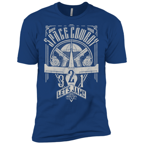 T-Shirts Royal / X-Small The Vintage Series - Space Cowboy Men's Premium T-Shirt
