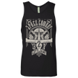 T-Shirts Black / Small The Vintage Series - Space Cowboy Men's Premium Tank Top