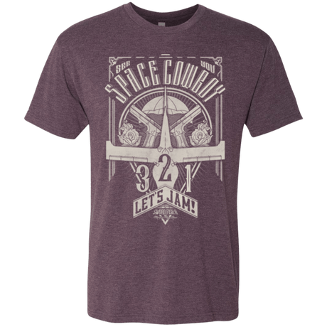 T-Shirts Vintage Purple / Small The Vintage Series - Space Cowboy Men's Triblend T-Shirt