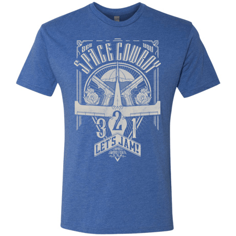 T-Shirts Vintage Royal / Small The Vintage Series - Space Cowboy Men's Triblend T-Shirt