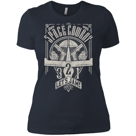 T-Shirts Indigo / X-Small The Vintage Series - Space Cowboy Women's Premium T-Shirt