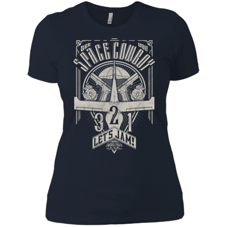 T-Shirts Midnight Navy / X-Small The Vintage Series - Space Cowboy Women's Premium T-Shirt