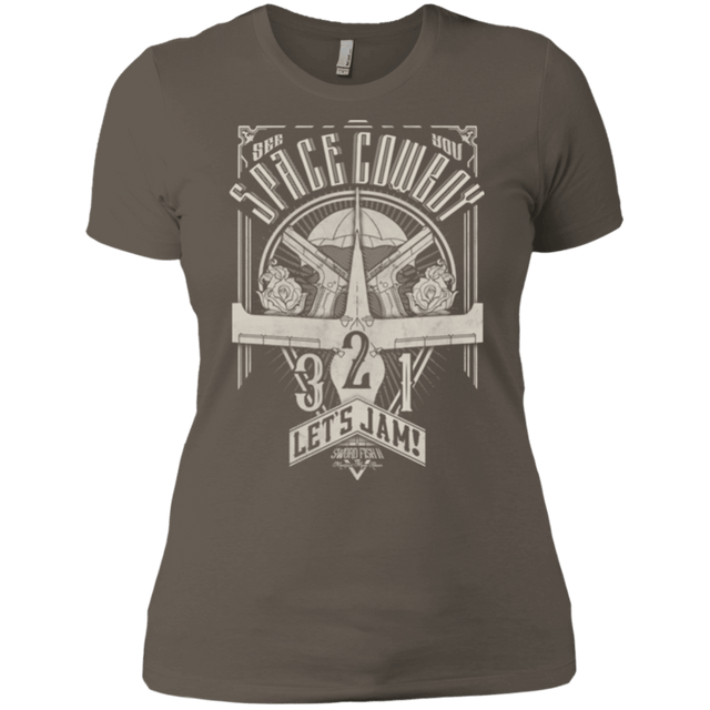 T-Shirts Warm Grey / X-Small The Vintage Series - Space Cowboy Women's Premium T-Shirt