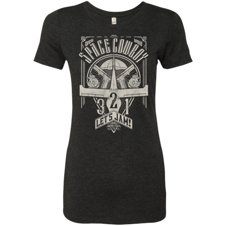 T-Shirts Vintage Black / Small The Vintage Series - Space Cowboy Women's Triblend T-Shirt