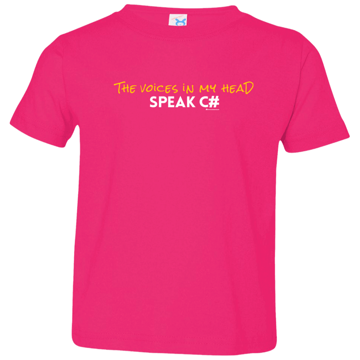 The Voices In My Head Speak C# Toddler Premium T-Shirt