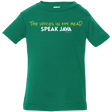 T-Shirts Kelly / 6 Months The Voices In My Head Speak Java Infant Premium T-Shirt